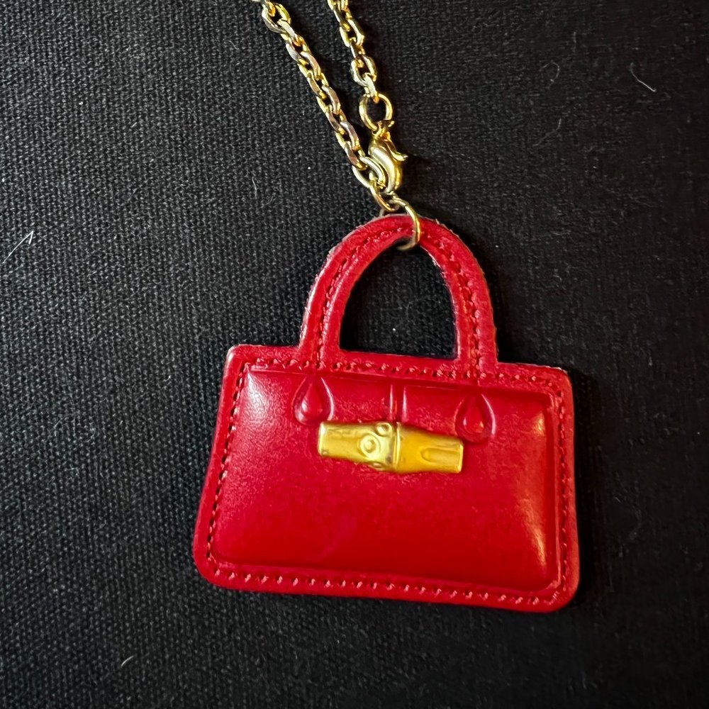 Long Champ bag charm
